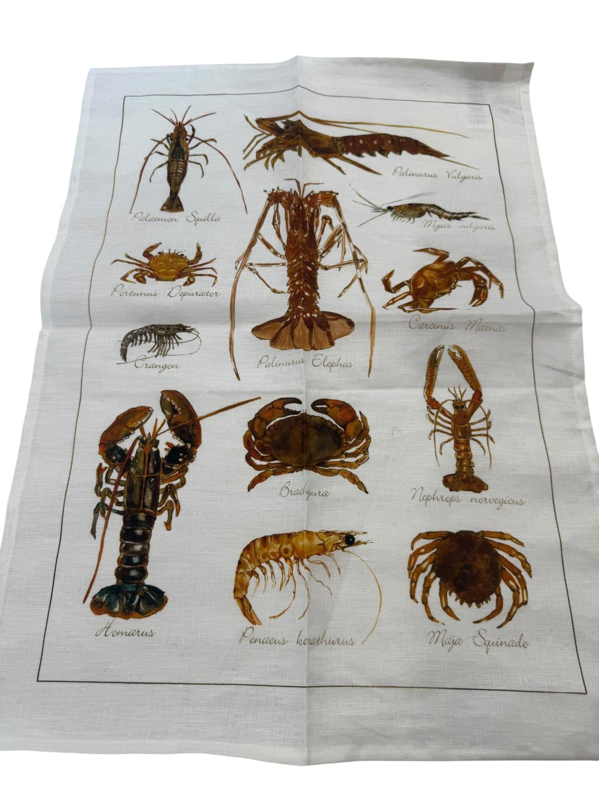 CANOVACCI IN LINO TEMA MARE