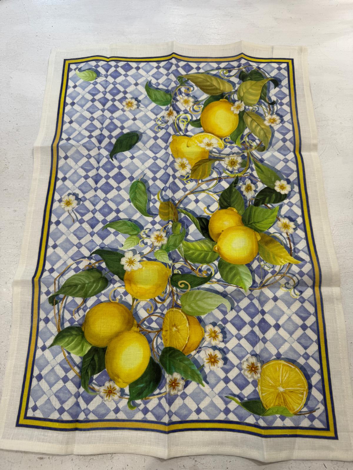 CANOVACCI IN LINO DECORI MISTI