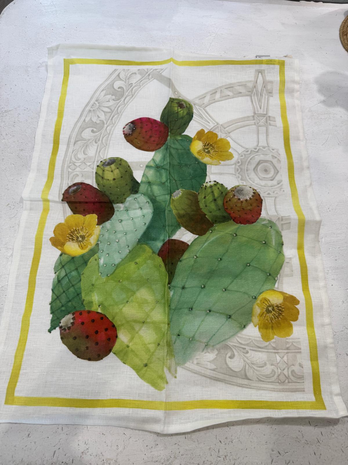 CANOVACCI IN LINO DECORI MISTI