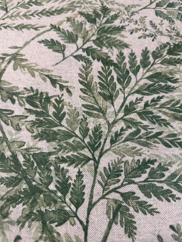 Tovaglia Resinata Felci Antimacchia e Idrorepellente