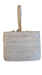 Portaposate Quadrato in Rattan – Artigianale Lombok | 20x20x30H cm