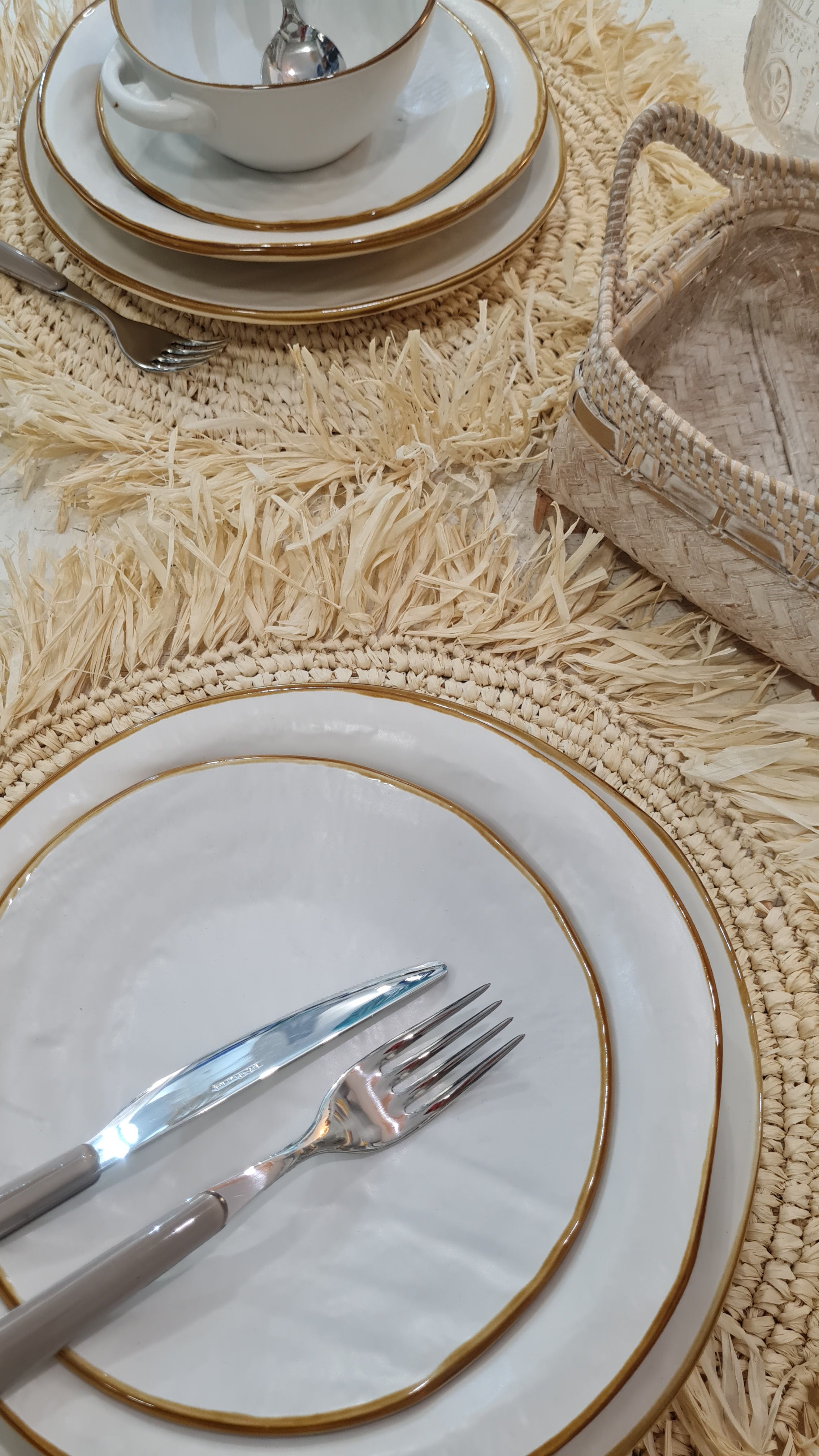 placemat naturale in rafia in OFFERTA