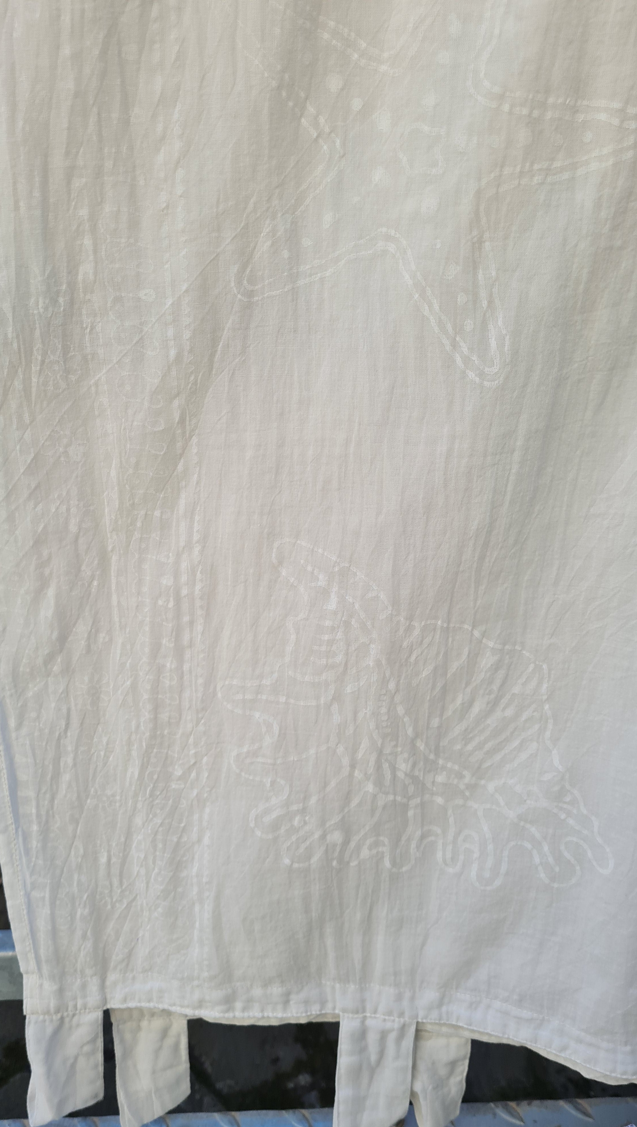 TENDA BIANCA CONCHIGLIE BIANCHE